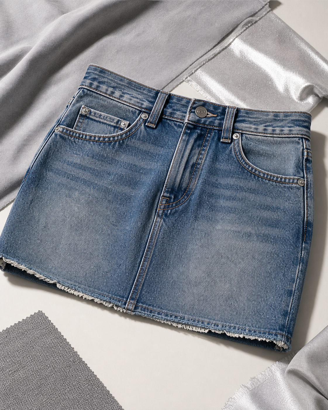Denim Mini Skirts product direction